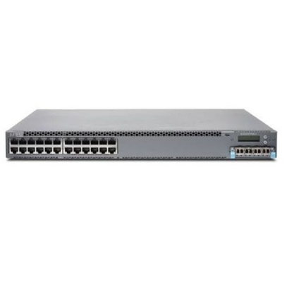 EX3400-24T EX3400 24-ポート 10/100/1000BaseT 4 X 1/10G SFP/SFP+ 2 X 40G QSFP+ リデンドントファン フロント・トゥ・バック・エアフロー