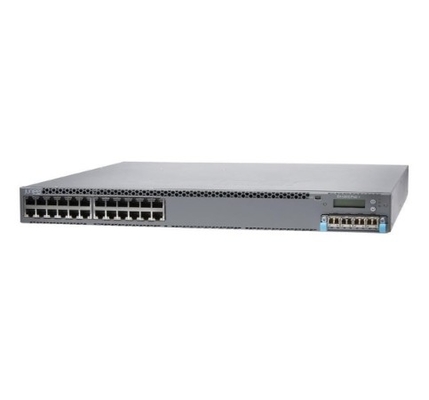 EX3400-24P EX3400 24ポート 10/100/1000BaseT PoE+ 4 X 1/10G SFP/SFP+ 2 X 40G QSFP+ リデンドントファン フロント・トゥ・バック・エアフロー