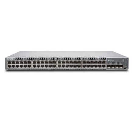 EX3400-48P EX3400 48ポート 10/100/1000BaseT PoE+ 4 X 1/10G SFP/SFP+ 2 X 40G QSFP+ リデンサントファン フロント・トゥ・バック・エアフロー