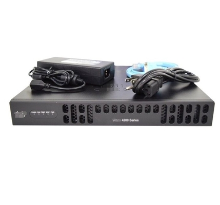 ISR4221-SEC/K9 シスコ ISR 4221 ルータ 2 WAN/LAN ポート 1 SFP ポート マルチコア CPU 2 NIM セキュリティ バンド