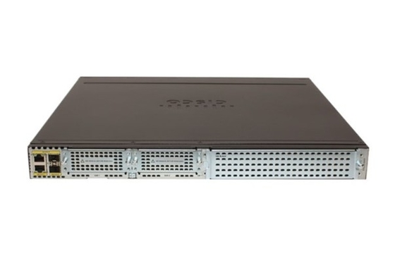 ISR4221-AX/K9 シスコ ISR 4221 ルータ AX バンドル W/APP 2 WAN/LAN ポート 1 SFP ポート 多コア CPU 2 NIM セキュリティ バンドル