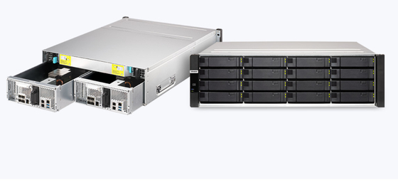 QNAP ES1686dcラックサーバー エンタープライズ ZFS NASはIntel® Xeon® Dプロセッサを搭載