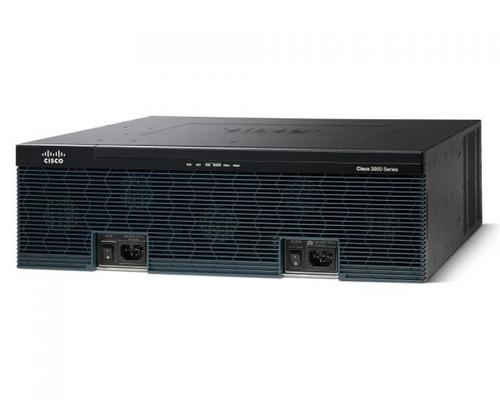 CISCO 3925 K9 ルーター 3900 シリーズ ISR G2 は,次世代 WAN 環境として,さらに高い性能のためにアップグレードすることができます.