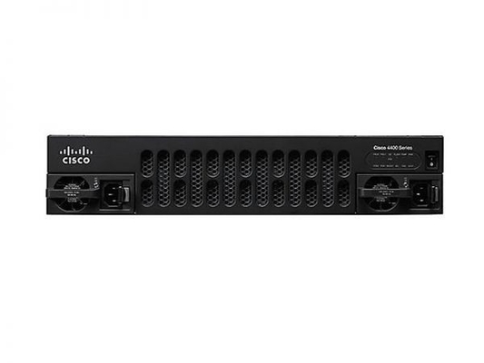 ISR4451 X K9 1to 2G システム トランスプット 4 WAN と LAN ポート 4 SFP ポート 10 コア CPU セキュリティ 音声 WAAS インテリジェント WAN