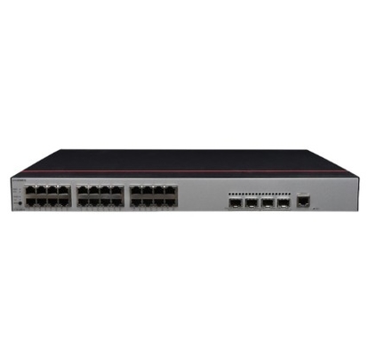 S1730S-S24P4S-A1 Huawei S1730S-S24P4S-A (24 10/100/1000BASE-T イーサネットポート 4 Gigabit SFP, PoE+,交流電源)
