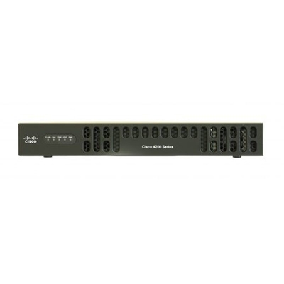 シスコ ISR 4221 SEC バンドル SEC Lic 35Mbps 75Mbps システムスループット 2 WAN/LAN ポート