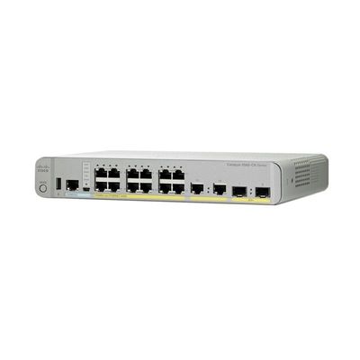 Cisco Catalyst 3560 CX 12-Port PoE+ マネージドスイッチ,ファンなしデザインと2 x 10G SFP+ Uplinks