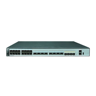 S6720-32C-SI-AC Huawei S6700シリーズ スイッチ 24 イーサネット 100M 1 2.5 5 10G ポート, 4 10 ギガ SFP+