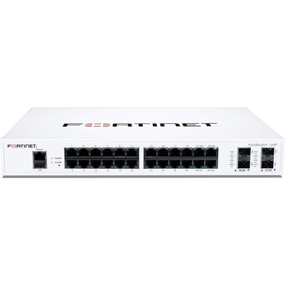 フォートネット FS-124Fは,性能/価格競争力のあるスイッチで,24x GEポート + 4x SFP+ポート + 1x RJ45 コンソール