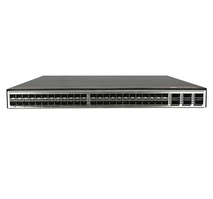 CE6863E-48S6CQ-F Huawei CloudEngine 6800 48*25G SFP28, 6*100G QSFP28, 2*交流電源,ポートサイドエアアウトプット