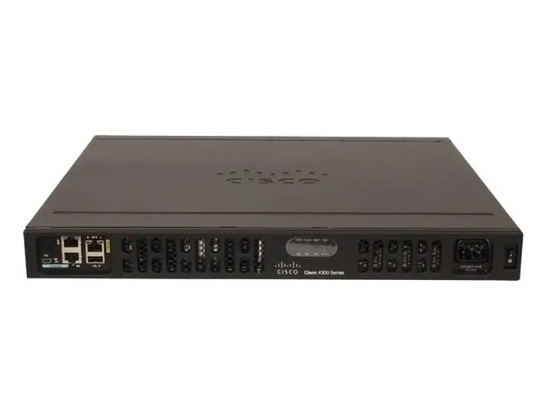 ISR4431-K9 3つのネットワークインターフェースモジュールをサポートする NIM スロット 500 Mbps から 1 Gbps の総出力を提供する