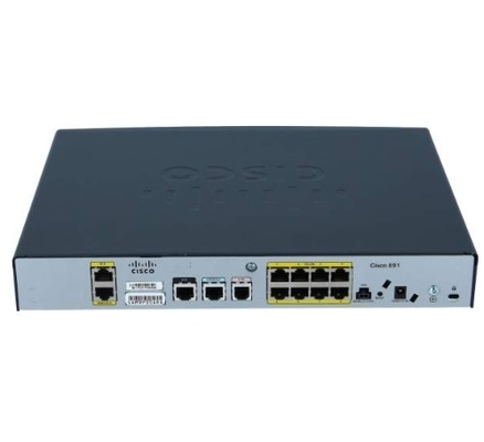 ルーターCISCO891-K9 Cisco 891 GigaE SecRouter 2つのWAN港8 x 10/100 LAN港