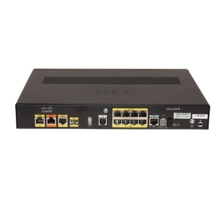 CiscoのルーターC891F-K9 1 SFP 4 POEの保証無線コントローラーAVC WAN