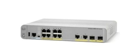 WS-C2960CX-8PC-L 8 ギガビット イーサネット ポート 8 PoE+ 出力 124W PoE 予算 2 1G SFP と 2 1G コパー Uplinks