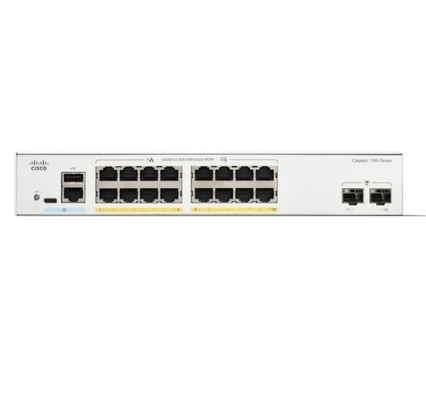 C1300-16P-2G シスコ C1300-16P-2G - シスコ スイッチ カタリスト 1300 16-ポート GE, PoE, 2x1G SFP