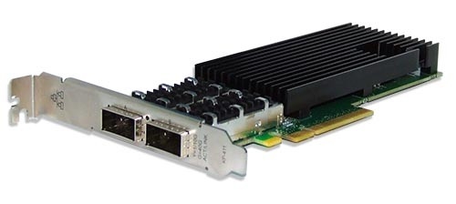 PE340G2QI71 デュアルポート ファイバー 40 ギガビット イーサネット PCI エクスプレス サーバー アダプター シリコン