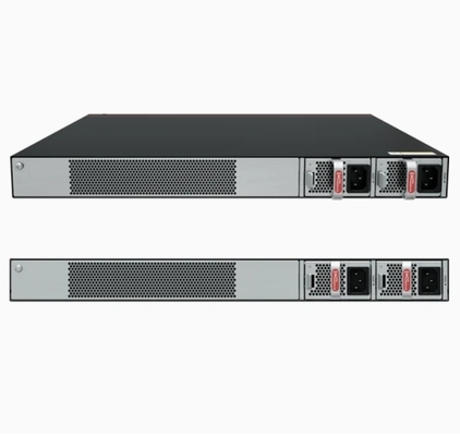S5735-S24ST4XE-V2 24*GE SFP ポート そのうちの8 つは二重用途 10/100/1000 または SFP 4*10GE SFP+ ポート 2*12GE スタックポート 電力モジュールなし