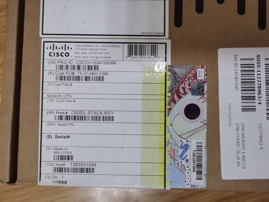 Cisco C9200L-STACK-KIT Catalyst 9200L 用ネットワークスタッキングモジュール