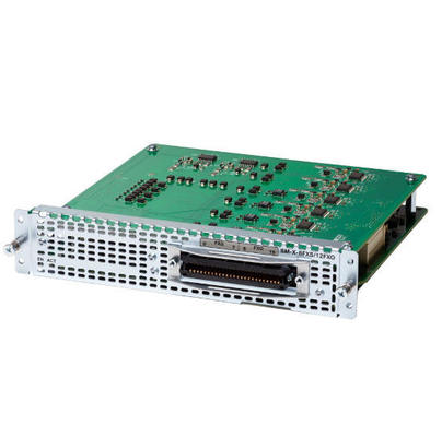 SM-X-8FXS/12FXO 8-port FXS and 12-port FXO Single-wide Service Module