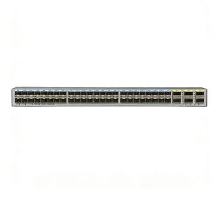 CE6870-48S6CQ-EI、Huawei CE6800 スイッチ、48x10GE SFP+/6x100GE QSFP28/ファンおよび電源なし