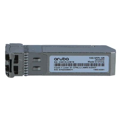 J9150D、Aruba 10G SFP+ LC SR トランシーバー、10G SFP+/LC/300m MMF