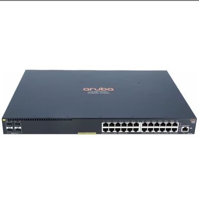 JL255A、Aruba 2930F スイッチ、24xGE PoE+/4xSFP+/370W PoE バジェット