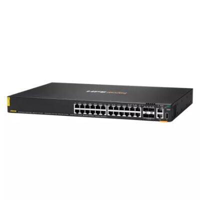 JL725B、HPE Aruba 6200F スイッチ、24x ギガビット ポート/4xSFP+/370W PoE