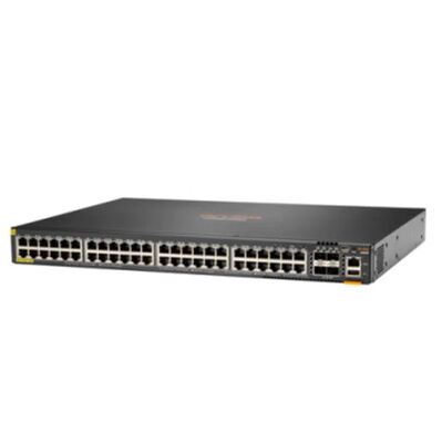 JL728B、Aruba CX 6200F スイッチ、48x1GE PoE/4xSFP+/740W PoE