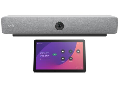 Cisco CS-BAR-T-K9 Cisco Webex ルーム バー (テーブル スタンド ナビゲータ付き)