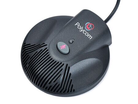 SoundStation-2-Expansion-Microphone、Polycom SoundStation 2 Conference Phone、高忠実度スピーカー/ノイズキャンセリング マイク/50 ～ 70m² の部屋用