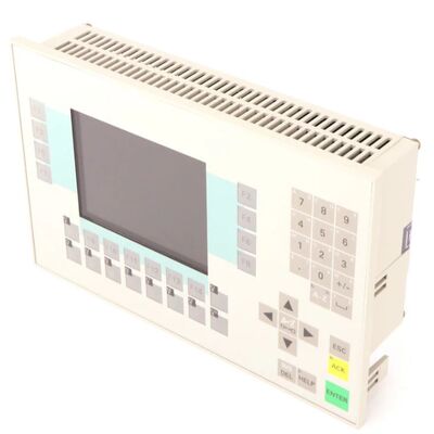 Siemens SIMATIC OP27C 6AV3627-1LK00-1AX0、24 個のファンクション キー (18 個の LED 付き) を備えた 5.7 インチ STN カラー HMI オペレータ パネル
