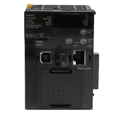 Omron CJ2M-CPU33 PLC CPU モジュール 組み込み EtherNet/IP 高速制御