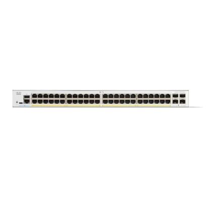 C1300-48FP-4G Layer 3 マネージド PoE スイッチ, 48×10/100/1000 PoE+ ポート, 4×1G SFP アップリンク, 740W PoE 予算