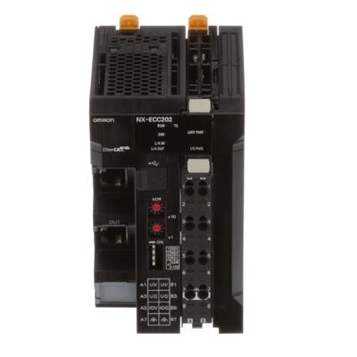 オムロン NX-ECC202 EtherCAT カプラ ユニット | NXシリーズ 高速リモートI/Oモジュール
