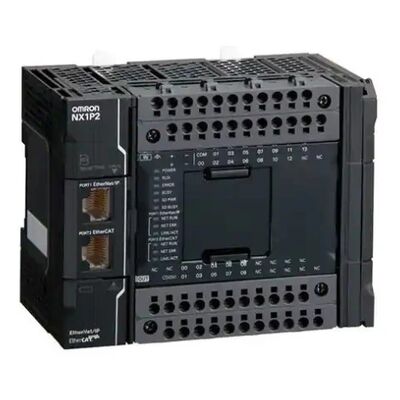 オムロン NX1P2-9024DT1 PLC CPU モジュール 24 I/O 4 軸モーション コントローラ