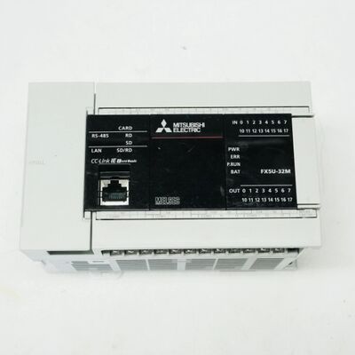 三菱 FX5U-32MT/ES PLC CPU モジュール 32 I/O トランジスタ出力