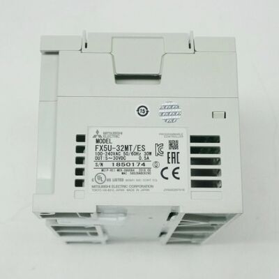 三菱 FX5U-32MT/ES PLC CPU モジュール 32 I/O トランジスタ出力