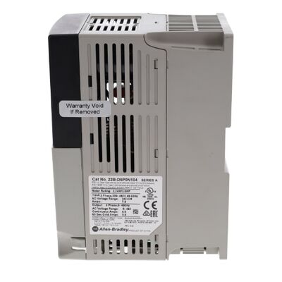Allen-Bradley 22B-D6P0N104 PowerFlex 40 AC ドライブ 480V 3HP