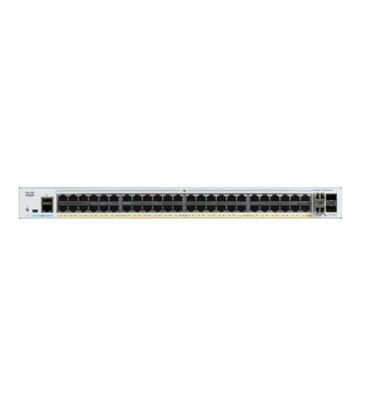C1000-48P-4X-L マネージド ギガビット PoE+ スイッチ, 48×1G PoE ポート 4×10G SFP+ Uplinks, 370W PoE 予算 企業&SMB