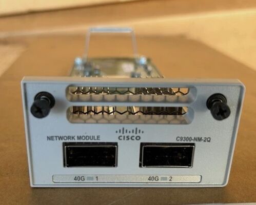 C9300-NM-2Q 40GE ネットワークモジュール、Catalyst 9300シリーズスイッチ用 2ポート QSFP+ 高速拡張モジュール