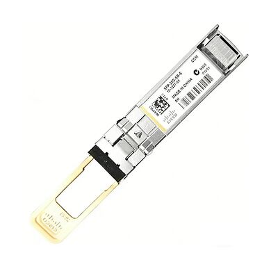 SFP-25G-SR-S=、Cisco 25GBASE-SR SFP モジュール、25Gbps、LC コネクタ、MMF 100m