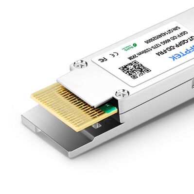 COP-SI400G-FR4 400G QSFP-DD FR4 シリコンフォトニクストランシーバー, 1310nm CWDM4, 2km SMF,デュプレックスLC,データセンターのためのDOM 400Gイーサネット