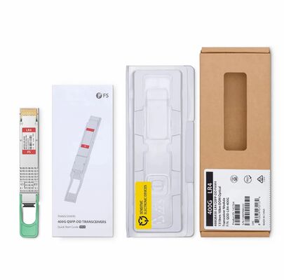 COP-SI400G-LR4 400G QSFP-DD LR4 シリコンフォトニクス 光トランシーバー、1310nm CWDM4、10km SMF、デュプレックスLC、DOM