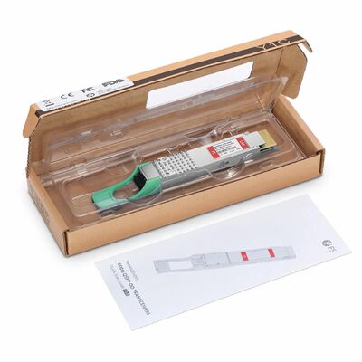 COP-SI400G-LR4 400G QSFP-DD LR4 シリコンフォトニクス 光トランシーバー、1310nm CWDM4、10km SMF、デュプレックスLC、DOM