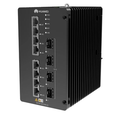 Huawei CloudEngine S5735I-S8T4XN-V2 産業用レイヤー 3 スイッチ | 8×GE RJ45 + 4×10GE SFP+ DINレールマネージドイーサネットスイッチ
