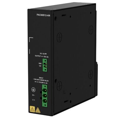 PAC60S12-AN、Huawei PAC60S12シリーズ電源、40～C～70～C、90V～290V、12.2V/5A