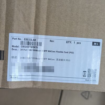 CR5D0EFGFM70、Huawei CloudEngine 16800 スイッチ アクセサリ、24x100/1000Base-X SFP、MACsec、フレキシブル カード