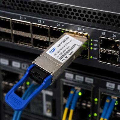 CQP-31100G-IR4 100G QSFP28 IR4 オプティカルトランシーバー LC SMFモジュール 中間ネットワーク用 オプティカルトランシーバー