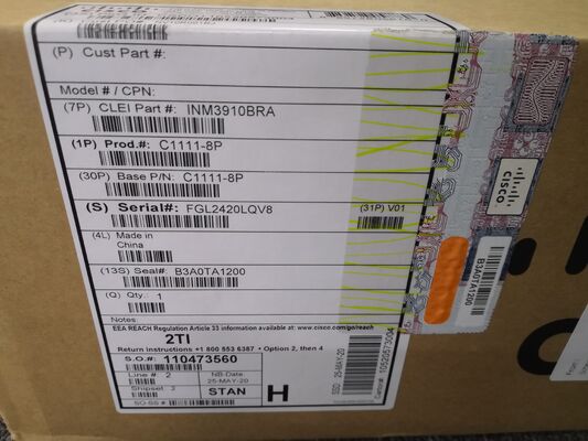 Cisco C1111-8P ISR 1100 Router | 8-Port Gigabit Ethernet Router with Dual GE WAN & PoE
