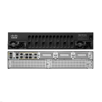 ISR4451 X K9 1to 2G システム トランスプット 4 WAN と LAN ポート 4 SFP ポート 10 コア CPU セキュリティ 音声 WAAS インテリジェント WAN